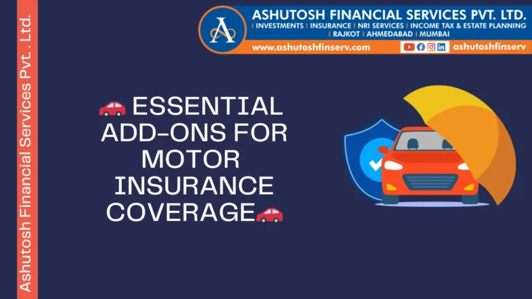 Essential Add-Ons for Motor Insurance Coverage
