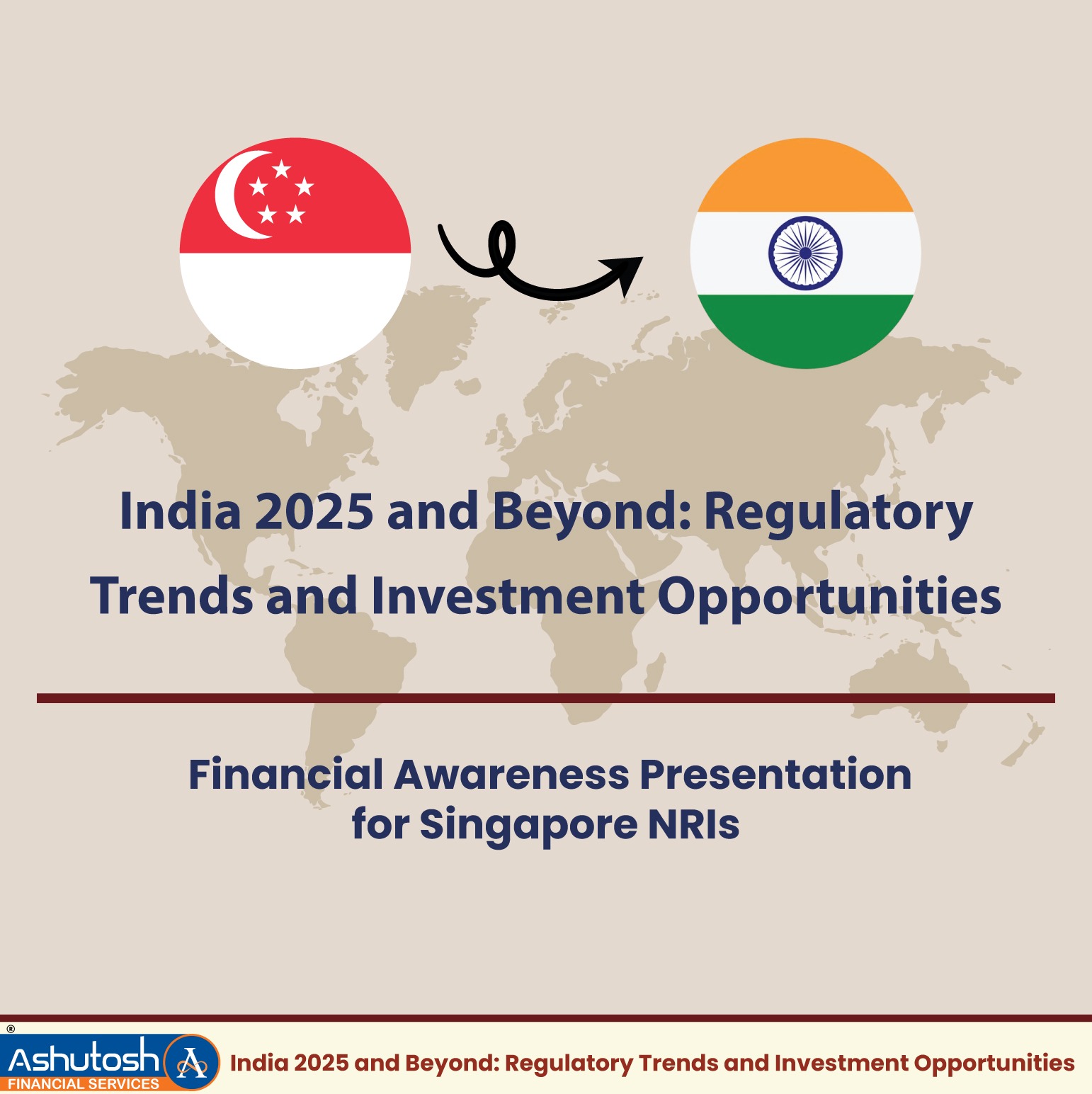 Financial Awareness Presentation for NRIs at Singapore on 8th Nov. 2025